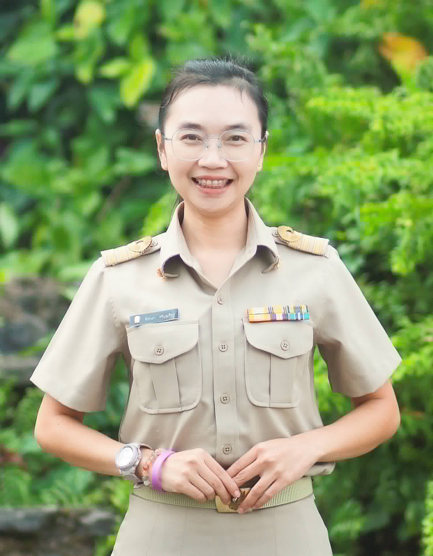 นางสาวอังคณา  ศรีบุญเรือง